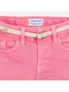 Mayoral színes farmershort övvel