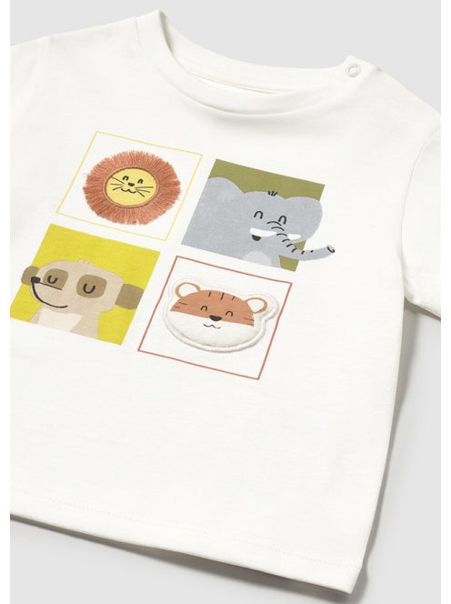 Mayoral natur állatos póló