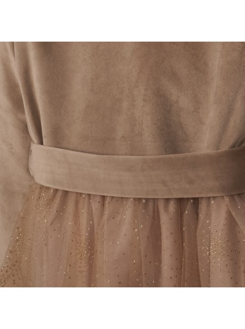 Mayoral bársony-tüll ruha