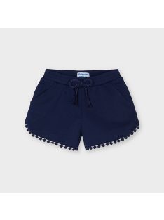 Mayoral kék rojtos pamutshort