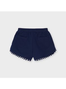 Mayoral kék rojtos pamutshort