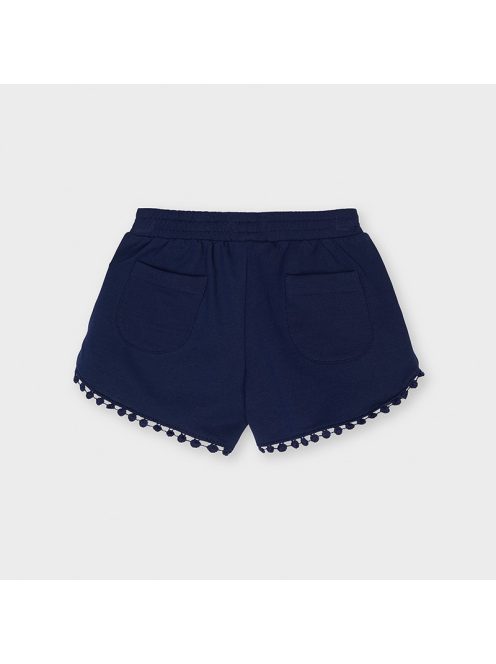 Mayoral kék rojtos pamutshort