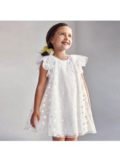 Mayoral elegáns pöttyös tüllruha