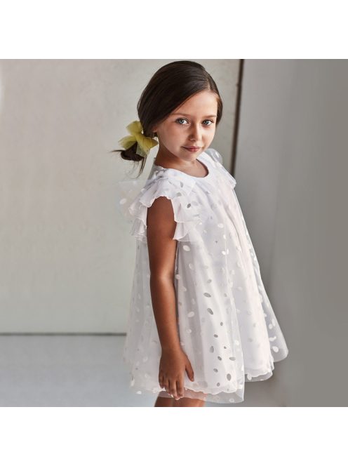 Mayoral elegáns pöttyös tüllruha