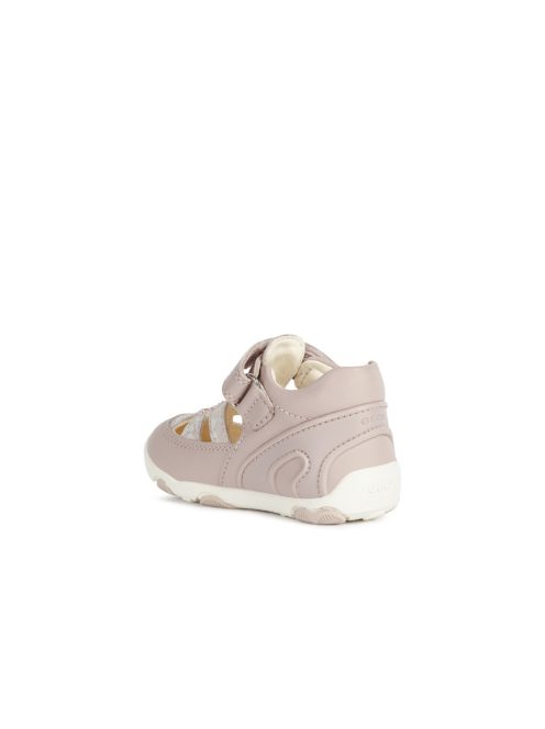 Geox szívecskés zárt szandál - pink