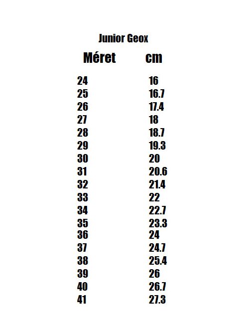 Geox átmeneti sportos cipő