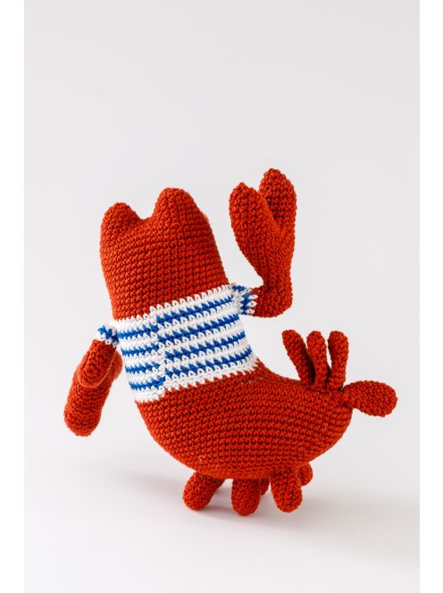 Horgolt állat - rák