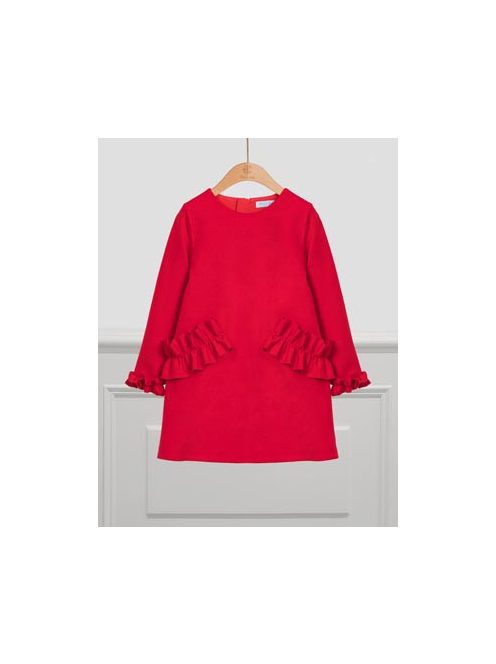 Abel & Lula csinos piros ruha