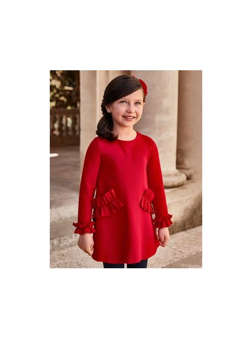 Abel & Lula csinos piros ruha