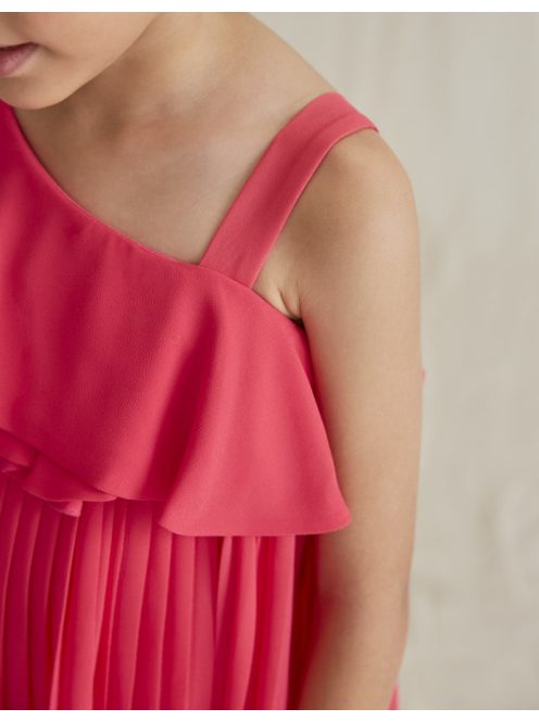 Abel & Lula félvállas rakott ruha