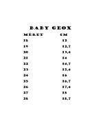 Geox autós szandál