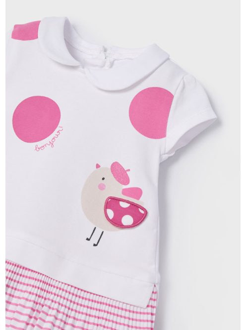 Mayoral madárkás rakott szoknyás kisruha