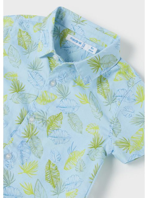 Mayoral levél mintás rövid ujjú ing