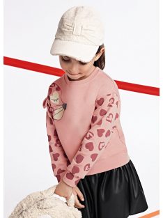 Mayoral rózsaszín leopárdos pulóver