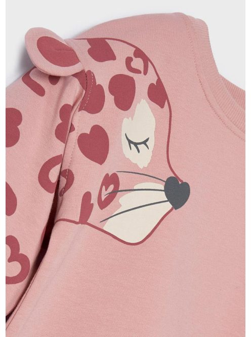 Mayoral rózsaszín leopárdos pulóver
