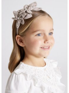 Mayoral virágos hajpánt-bézs