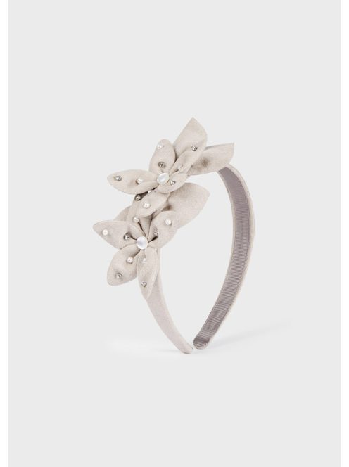 Mayoral virágos hajpánt-bézs