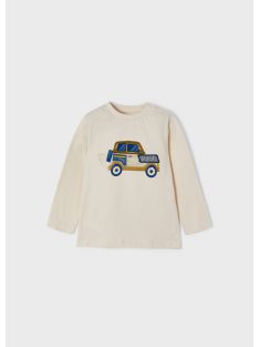 Mayoral autós játékos felső - bézs