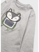 Mayoral rókás hosszúujjú felső-szürke