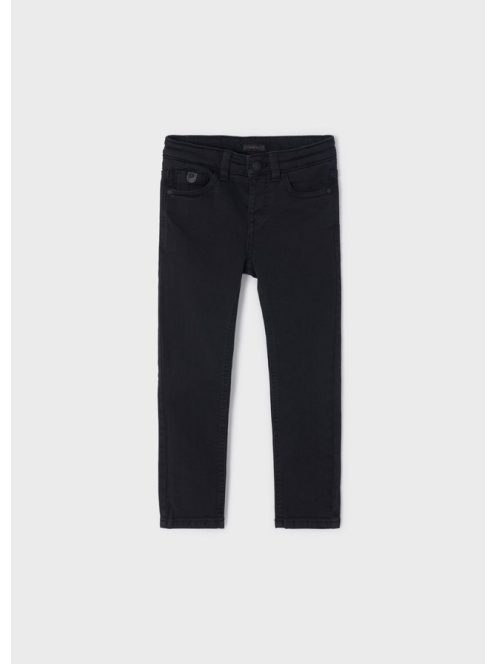 Mayoral skinny fit fekete farmer