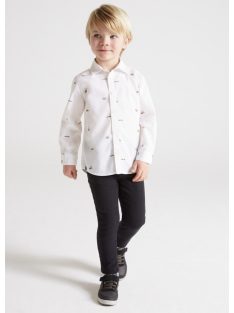 Mayoral skinny fit fekete farmer