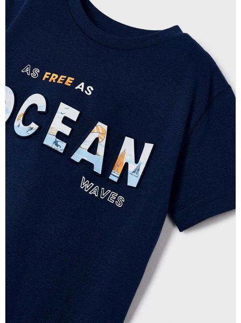 Mayoral "ocean" feliratos felső-kék