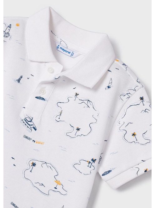 Mayoral vitorla mintás piké felső