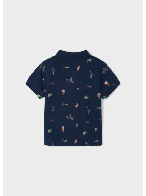 Mayoral nyári mintás piké felső