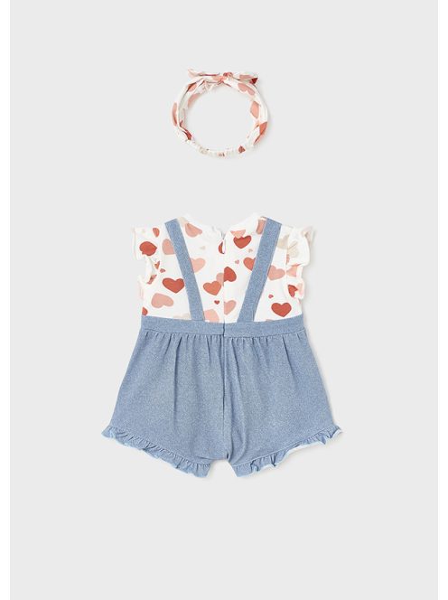 Mayoral szivecskés fejpántos szett