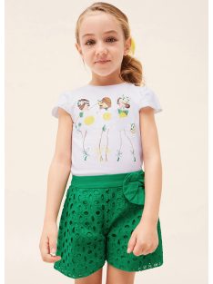 Mayoral virág mintás felső flitterrel