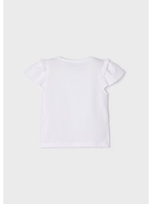 Mayoral virág mintás felső flitterrel