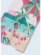 Mayoral pink pálmafás nyári ruha