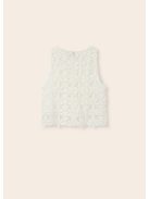 Mayoral csipkés ujjatlan blúz