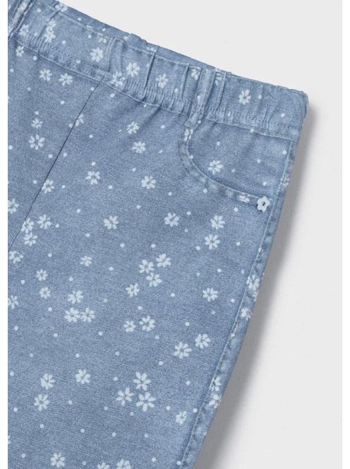Mayoral virágos farmer hatású leggings-világos