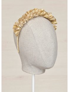 Abel & Lula fodros arany hajpánt