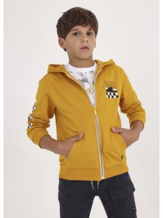 Mayoral kapucnis mustársárga pulóver