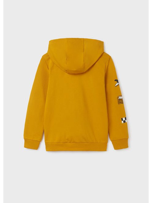 Mayoral kapucnis mustársárga pulóver
