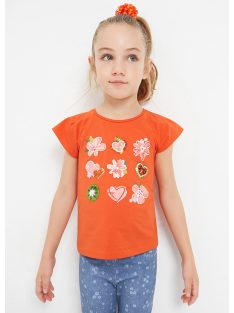 Mayoral virágos és szivecskés felső