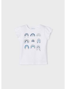 Mayoral kék szivárványos felső