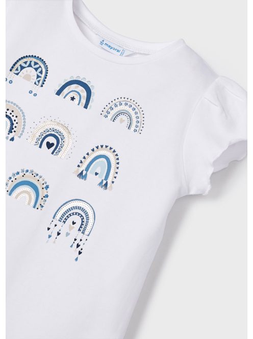 Mayoral kék szivárványos felső