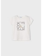 Mayoral csillogós virágos felső