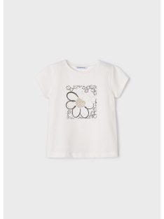 Mayoral csillogós virágos felső