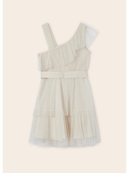 Mayoral csillogós félvállas ruha