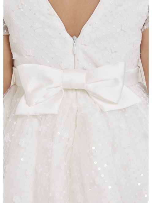 Abel & Lula elegáns ruha hátulján masnival