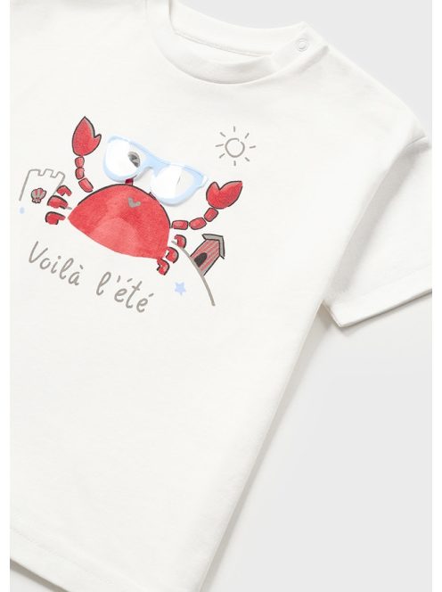 Mayoral rák mintás felső-fehér