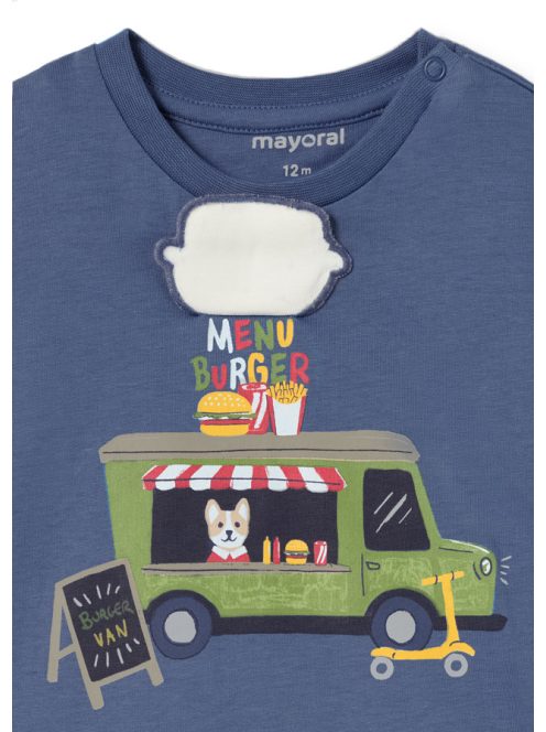 Mayoral hamburgeres hosszú ujjú felső