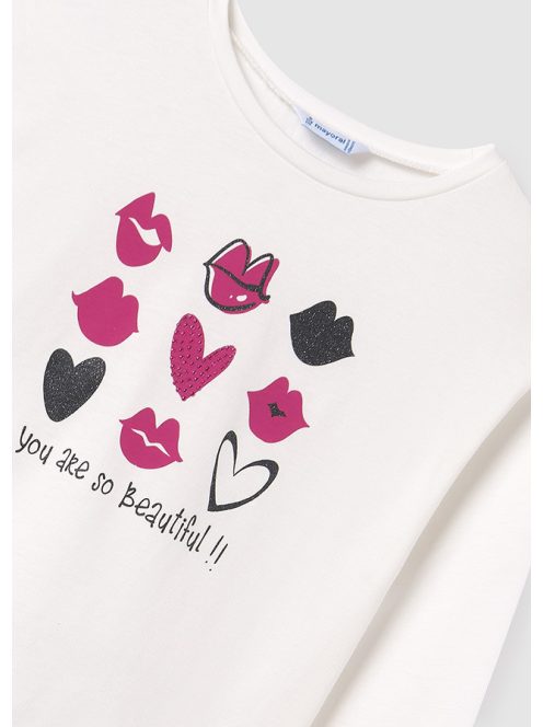 Mayoral csillogó mintájú felső