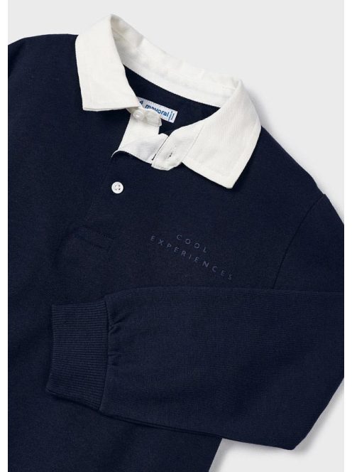 Mayoral sötétkék hosszú ujjú piké felső