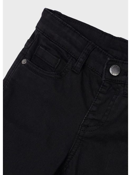 Mayoral fekete slim fit nadrág