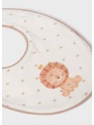 Mayoral rugdalózó sapkával és nyálkendővel